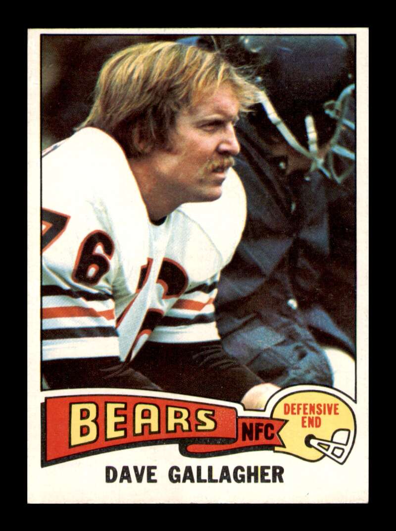 Load image into Gallery viewer, 1975 Topps Dave Gallagher #379 Chicago Bears Image 1
