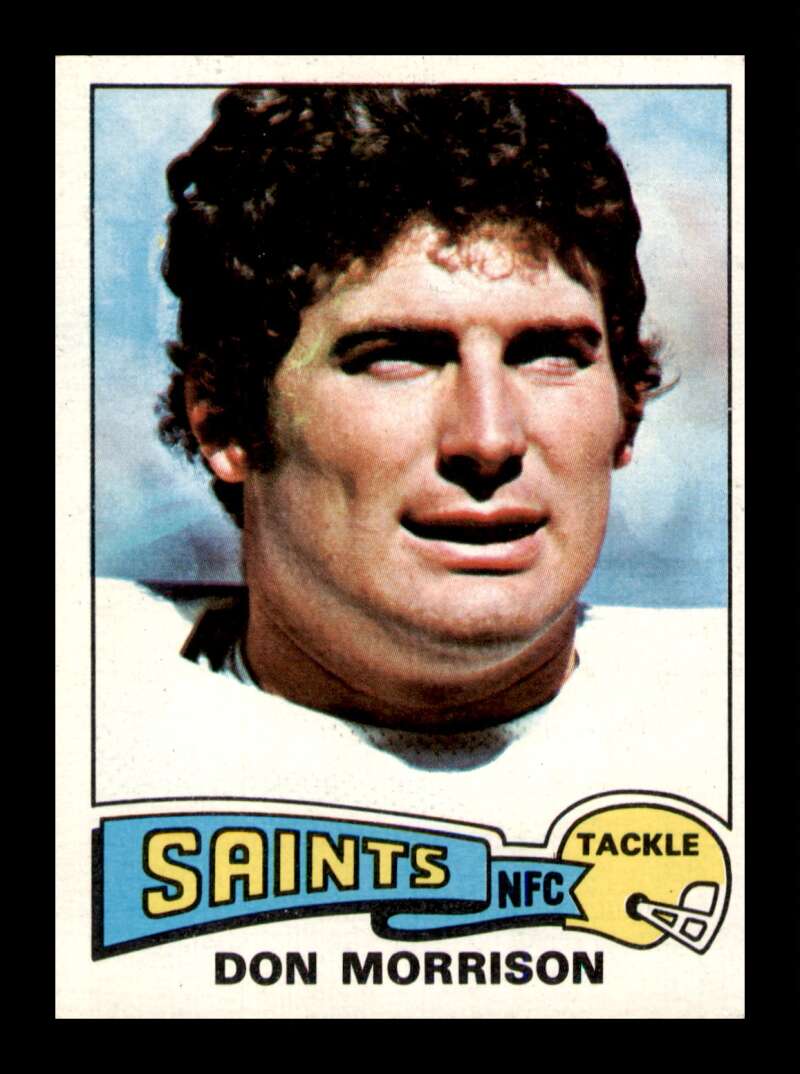 Load image into Gallery viewer, 1975 Topps Don Morrison #242 New Orleans Saints Image 1
