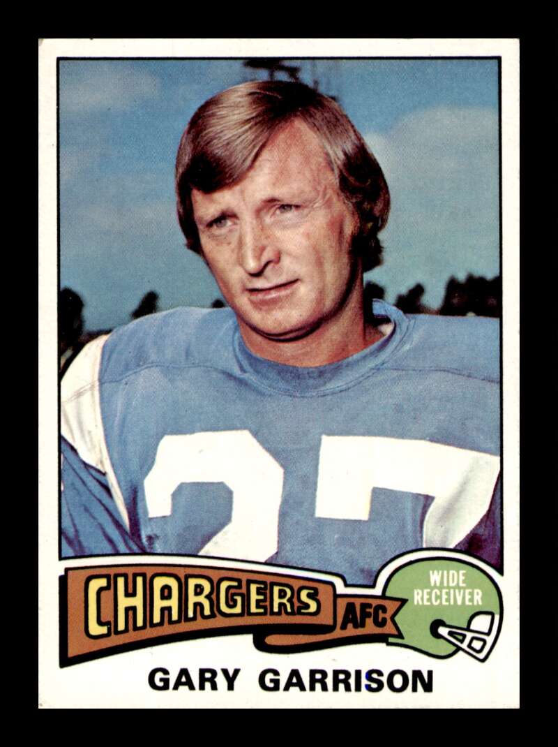 Load image into Gallery viewer, 1975 Topps Gary Garrison #230 San Diego Chargers Image 1
