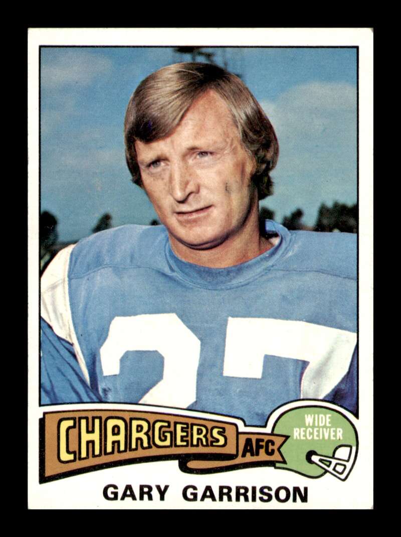 Load image into Gallery viewer, 1975 Topps Gary Garrison #230 San Diego Chargers Image 1
