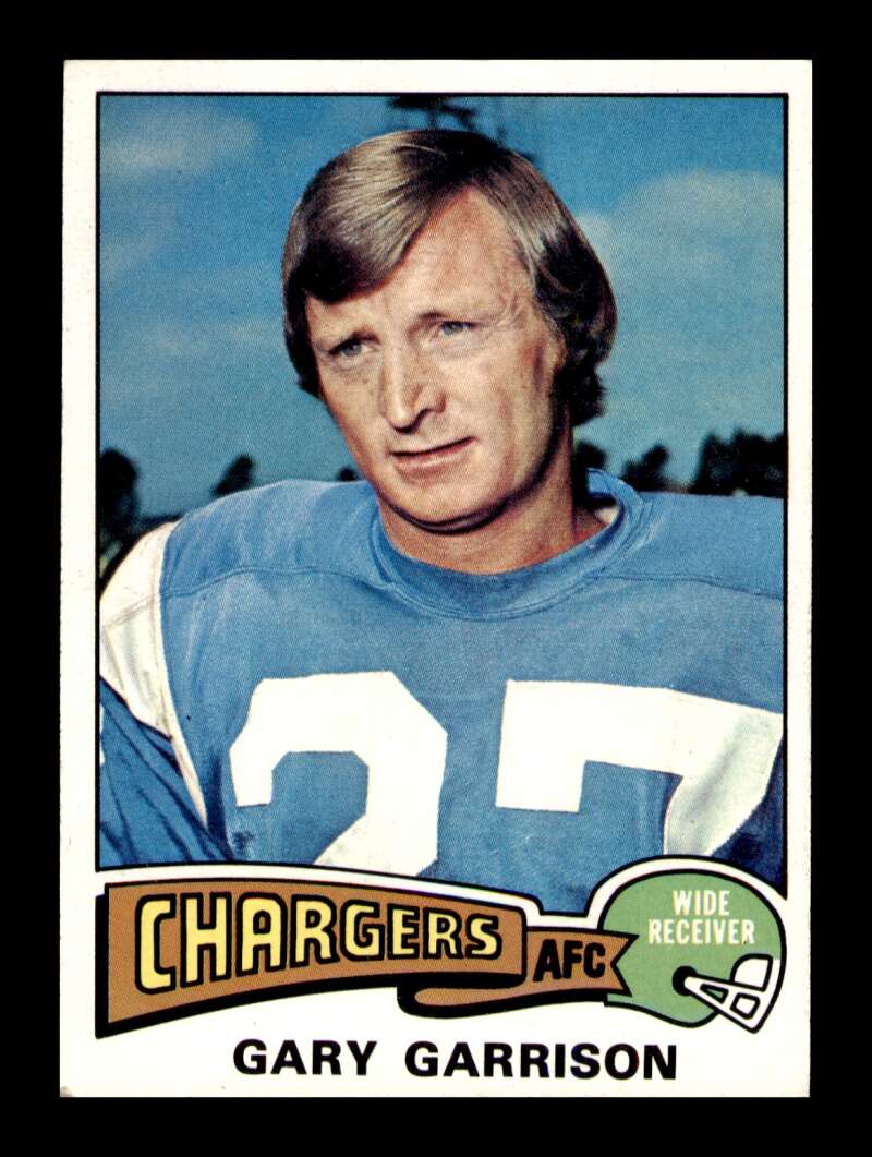 Load image into Gallery viewer, 1975 Topps Gary Garrison #230 San Diego Chargers Image 1
