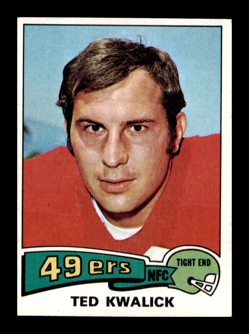 Load image into Gallery viewer, 1975 Topps Ted Kwalick #226 San Francisco 49ers Image 1
