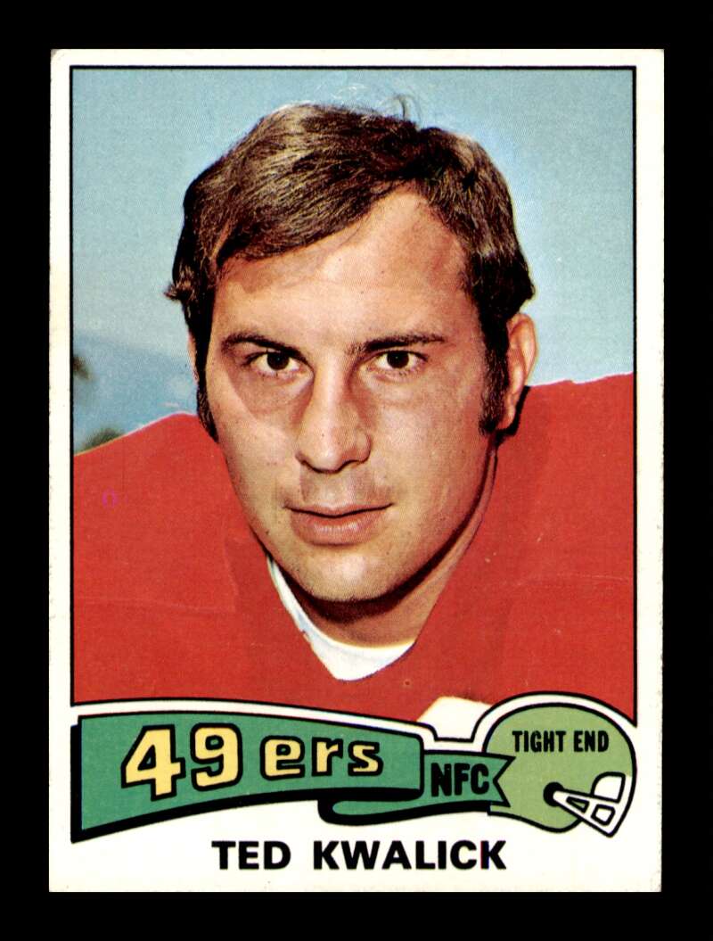 Load image into Gallery viewer, 1975 Topps Ted Kwalick #226 San Francisco 49ers Image 1
