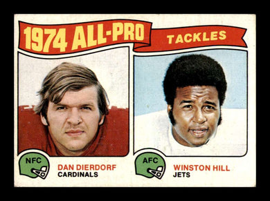 1975 Topps Dan Dierdorf Winston Hill 