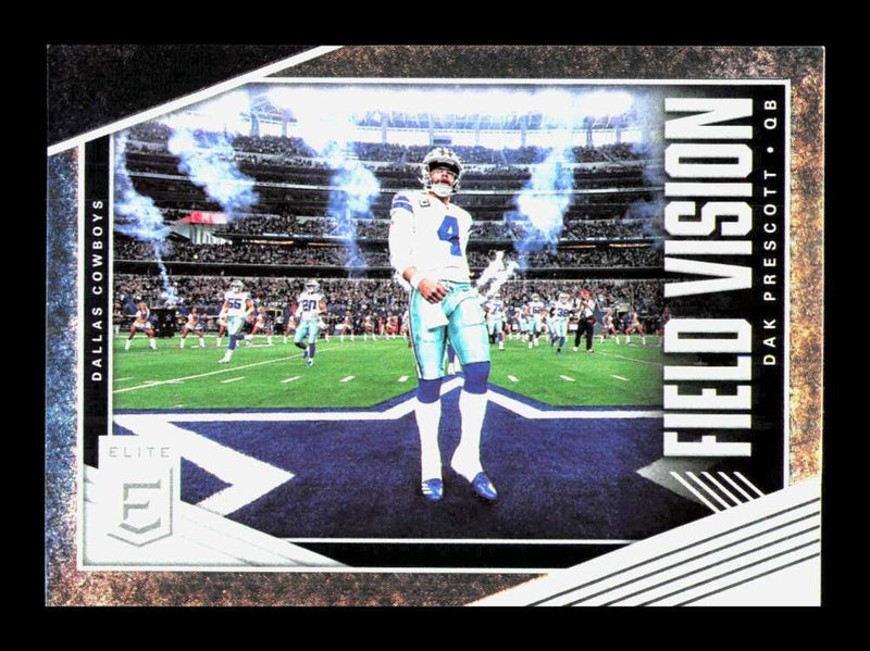 Load image into Gallery viewer, 2019 Panini Donruss Elite Field Vision Dak Prescott #FV-6 Dallas Cowboys /299 Image 1
