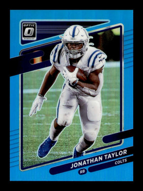 2021 Donruss Optic Aqua Prizm Jonathan Taylor 