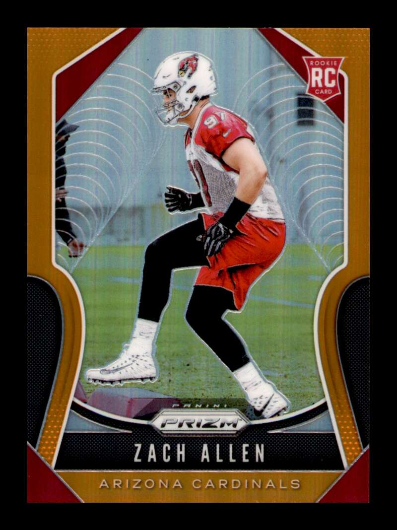 Load image into Gallery viewer, 2019 Panini Prizm Orange Prizm Zach Allen #389 Rookie RC Arizona Cardinals /249 Image 1
