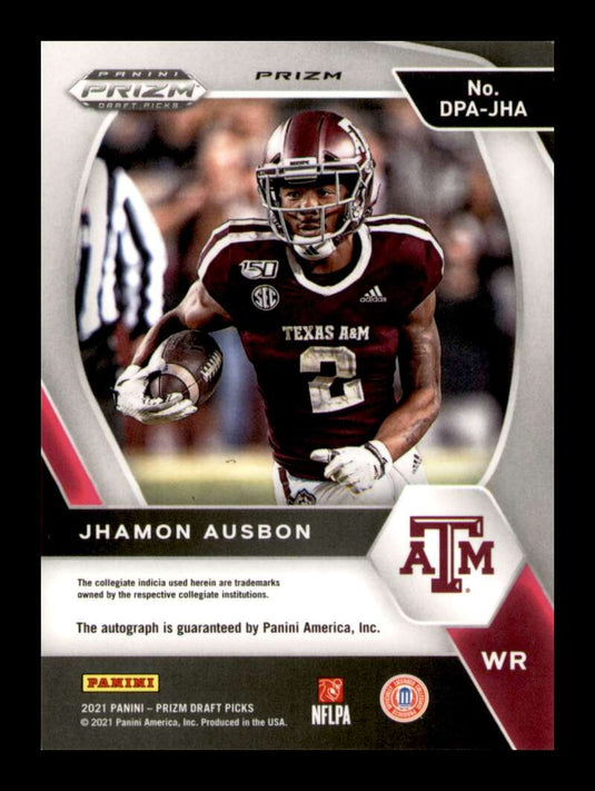 2021 Prizm Draft Gold Ice Auto Jhamon Ausbon 