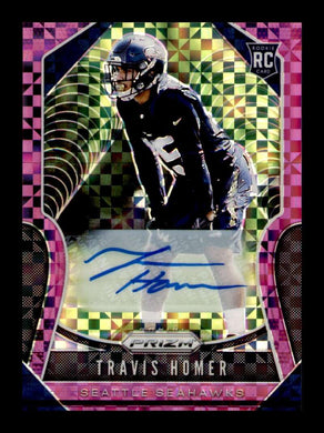 2019 Panini Prizm Purple Power Prizm Auto Travis Homer 