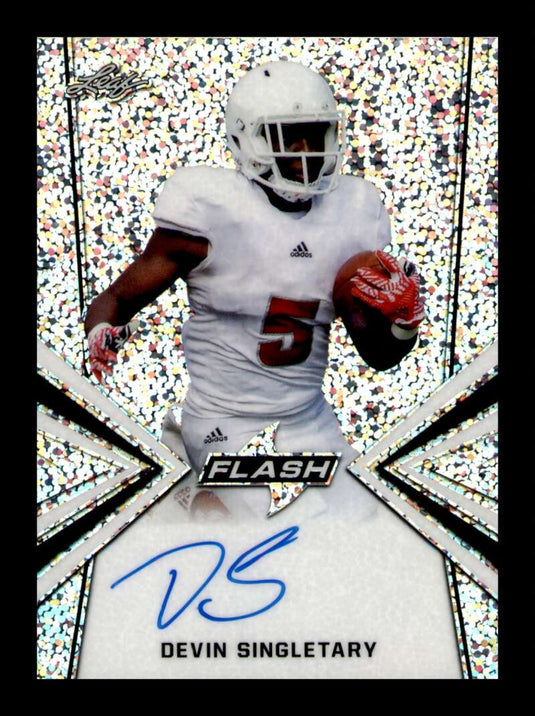 2019 Leaf Flash Auto Devin Singletary