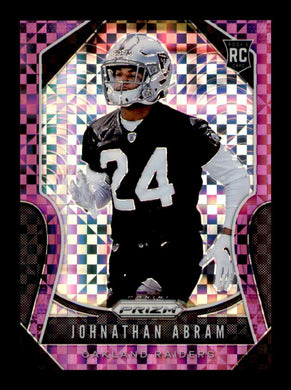 2019 Panini Prizm Purple Power Prizm Johnathan Abram 