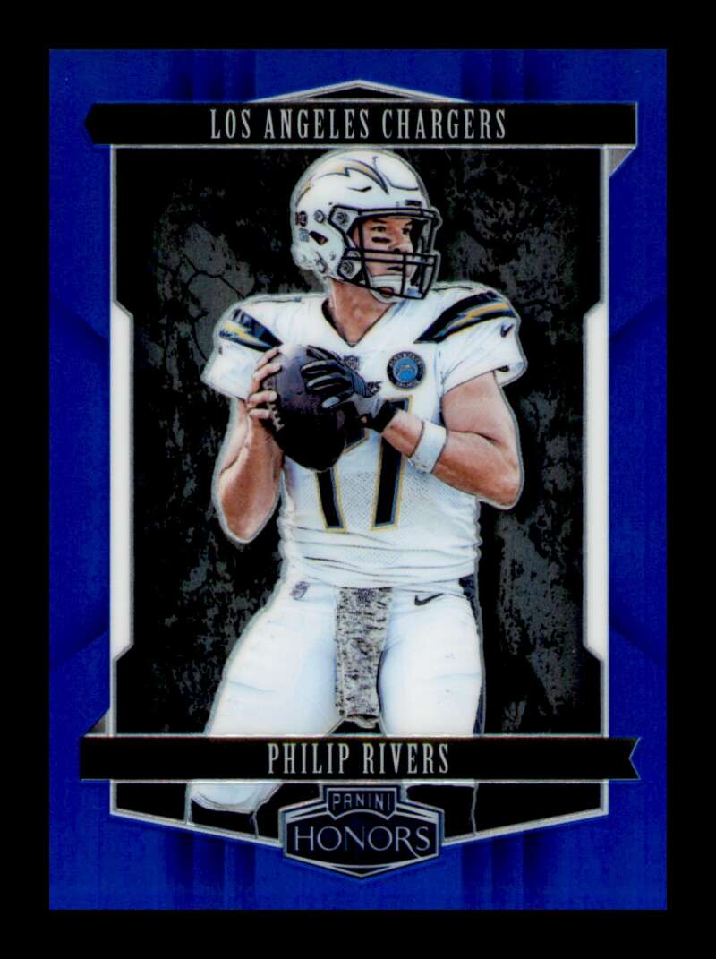 Load image into Gallery viewer, 2018 Panini Honors Blue Prizm Philip Rivers #14 SP SSP Los Angeles Chargers /25 Image 1
