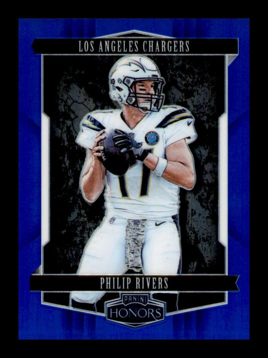 2018 Panini Honors Blue Prizm Philip Rivers