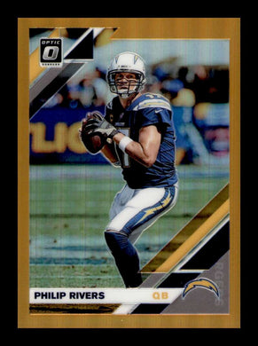 2019 Donruss Optic Orange Prizm Philip Rivers 