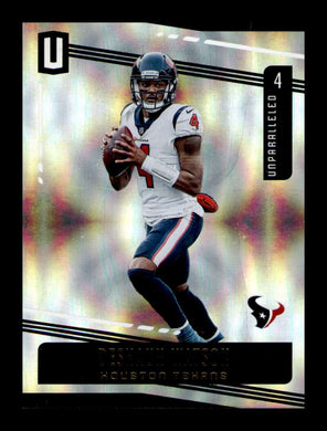 2019 Panini Unparalleled Infinite Deshaun Watson 