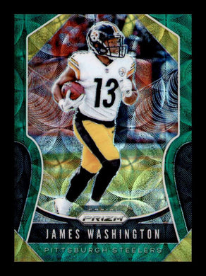 2019 Panini Prizm Green Scope Prizm James Washington 