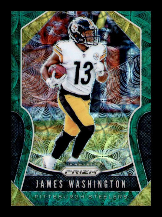 2019 Panini Prizm Green Scope Prizm James Washington