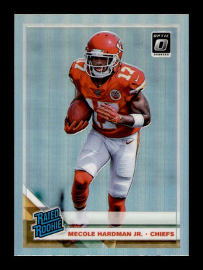 2019 Donruss Optic Silver Prizm Mecole Hardman 