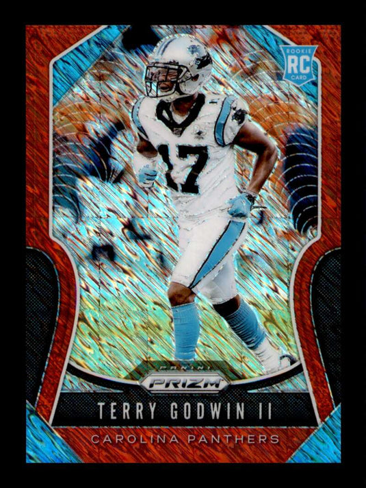 2019 Panini Prizm Red Shimmer Prizm Terry Godwin 