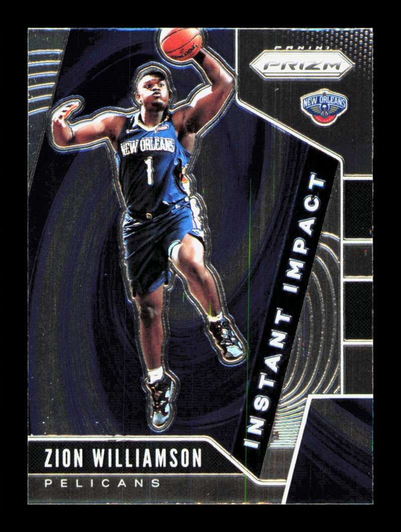 Load image into Gallery viewer, 2019-20 Panini Prizm Instant Impact Zion Williamson #2 Rookie RC Pelicans  Image 1
