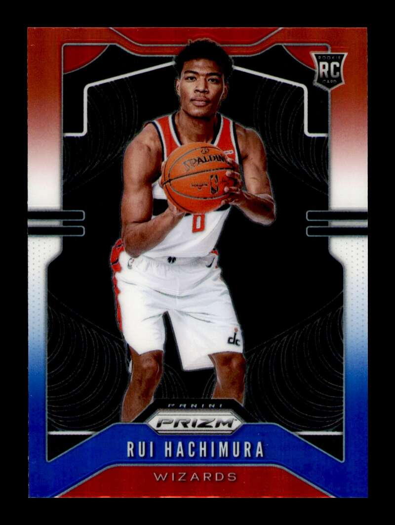 Load image into Gallery viewer, 2019-20 Panini Prizm Red White Blue Prizm Rui Hachimura #255 Rookie RC Wizards  Image 1
