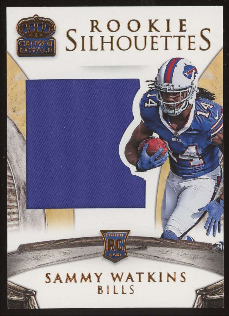 Load image into Gallery viewer, 2014 Panini Crown Royale Rookie Silhouettes Sammy Watkins #204 RC Patch /199  Image 1
