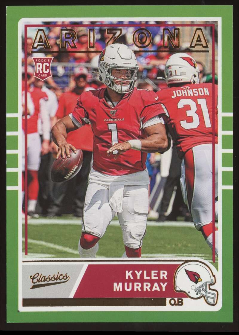 Load image into Gallery viewer, 2019 Panini Chronicles Classics Kyler Murray #C-1 Rookie RC Arizona Cardinals Image 1
