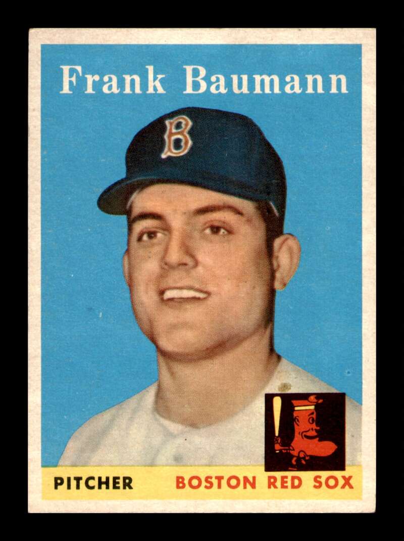 Load image into Gallery viewer, 1958 Topps Frank Baumann #167 Rookie RC Boston Red Sox Image 1
