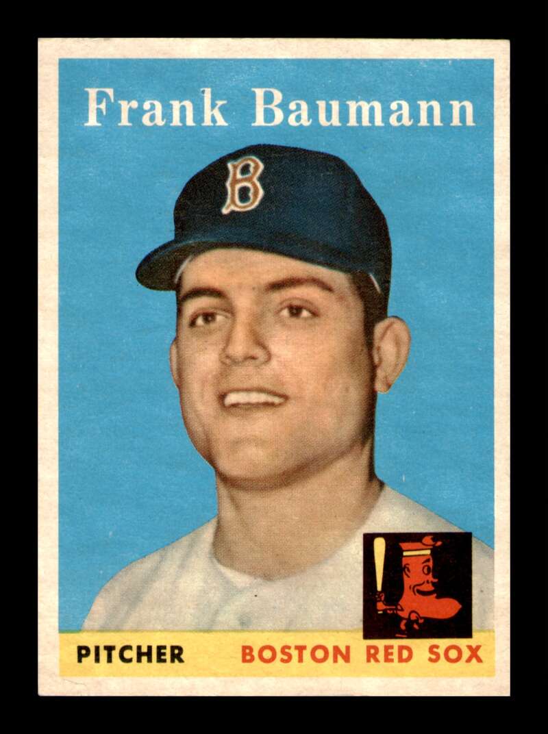 Load image into Gallery viewer, 1958 Topps Frank Baumann #167 Rookie RC Wrinkle Boston Red Sox Image 1
