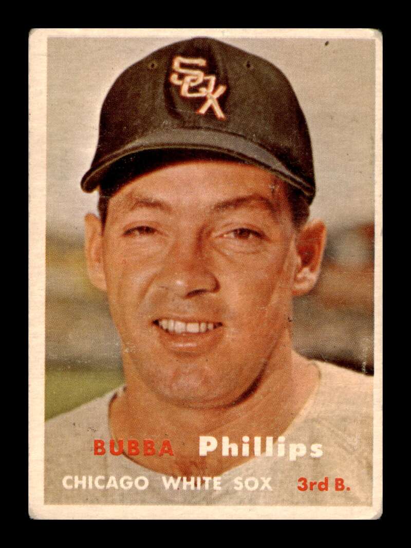 Load image into Gallery viewer, 1957 Topps Bubba Phillips #395 Chicago White Sox Image 1
