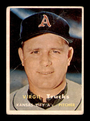 1957 Topps Virgil Trucks 