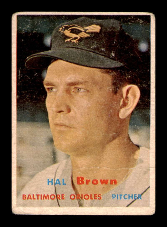 1957 Topps Hal Brown 