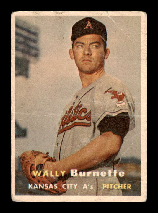 1957 Topps Wally Burnette