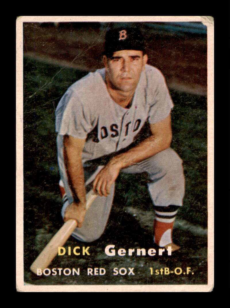 Load image into Gallery viewer, 1957 Topps Dick Gernert #202 Crease Boston Red Sox Image 1

