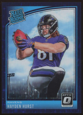 2018 Donruss Optic Purple Stars Hayden Hurst 