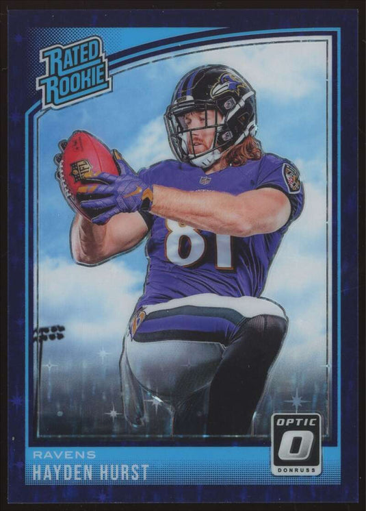 2018 Donruss Optic Purple Stars Hayden Hurst