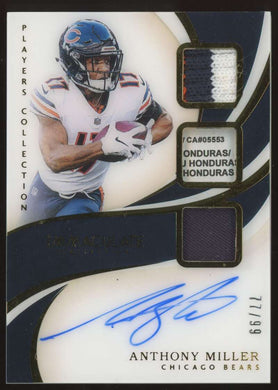 2019 Immaculate Collection RPA Anthony Miller 