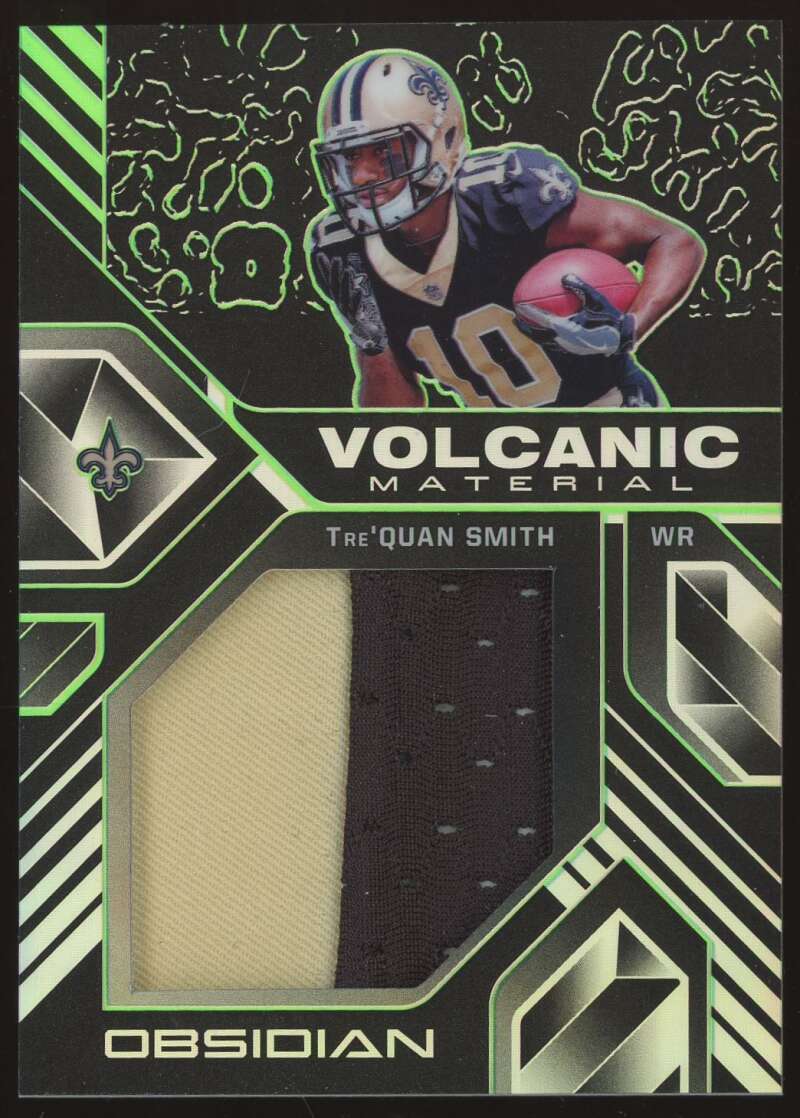 Load image into Gallery viewer, 2018 Panini Obsidian Volcanic Material Green Tre&#39;Quan Smith #VM-31 Rookie RC /25 Image 1
