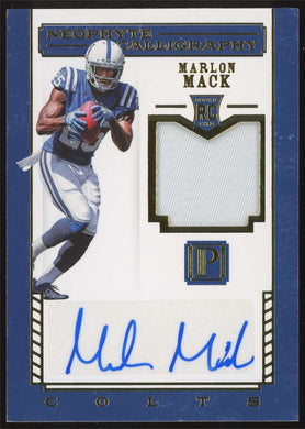 2017 Pantheon Neophyte Gold RPA Marlon Mack 