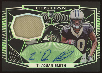 2018 Panini Obsidian RPA Green Tre'Quan Smith 