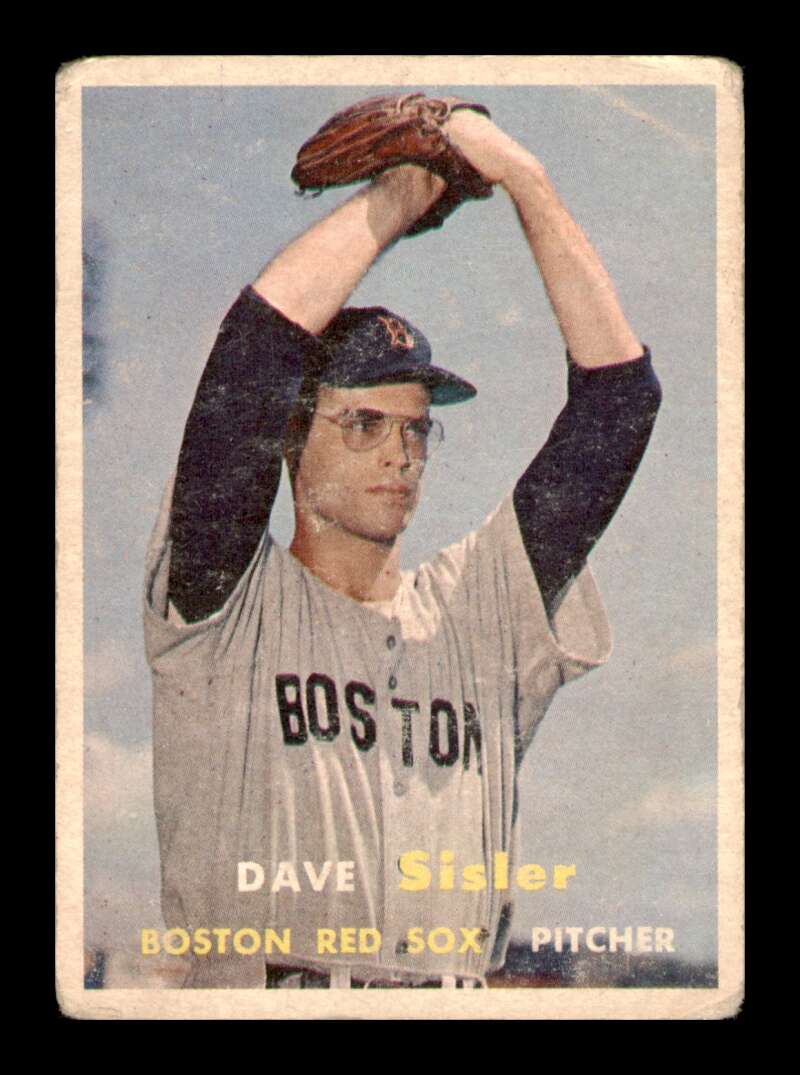 Load image into Gallery viewer, 1957 Topps Dave Sisler #56 Corner Crease Boston Red Sox Image 1

