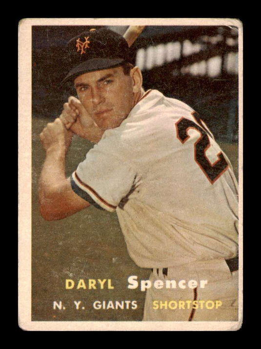 1957 Topps Daryl Spencer