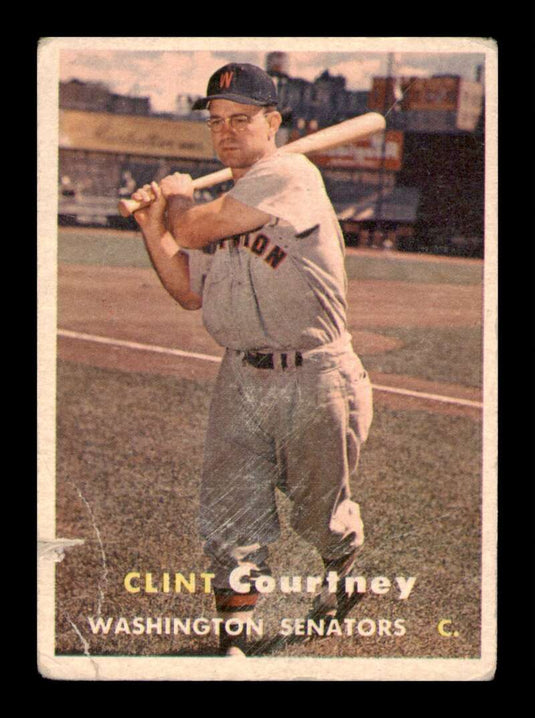 1957 Topps Clint Courtney