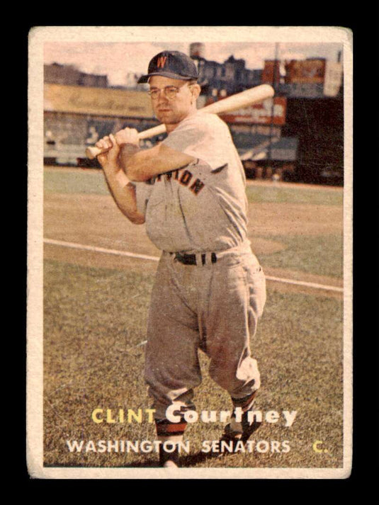 1957 Topps Clint Courtney 