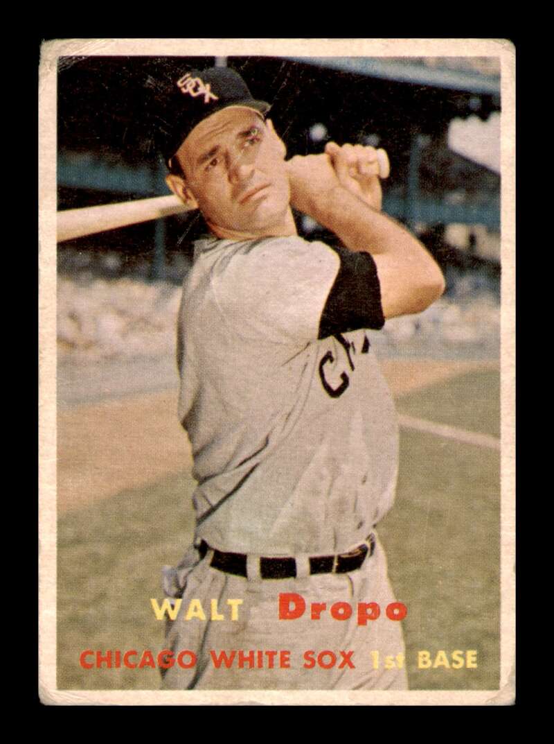 Load image into Gallery viewer, 1957 Topps Walt Dropo #257 Crease Chicago White Sox Image 1
