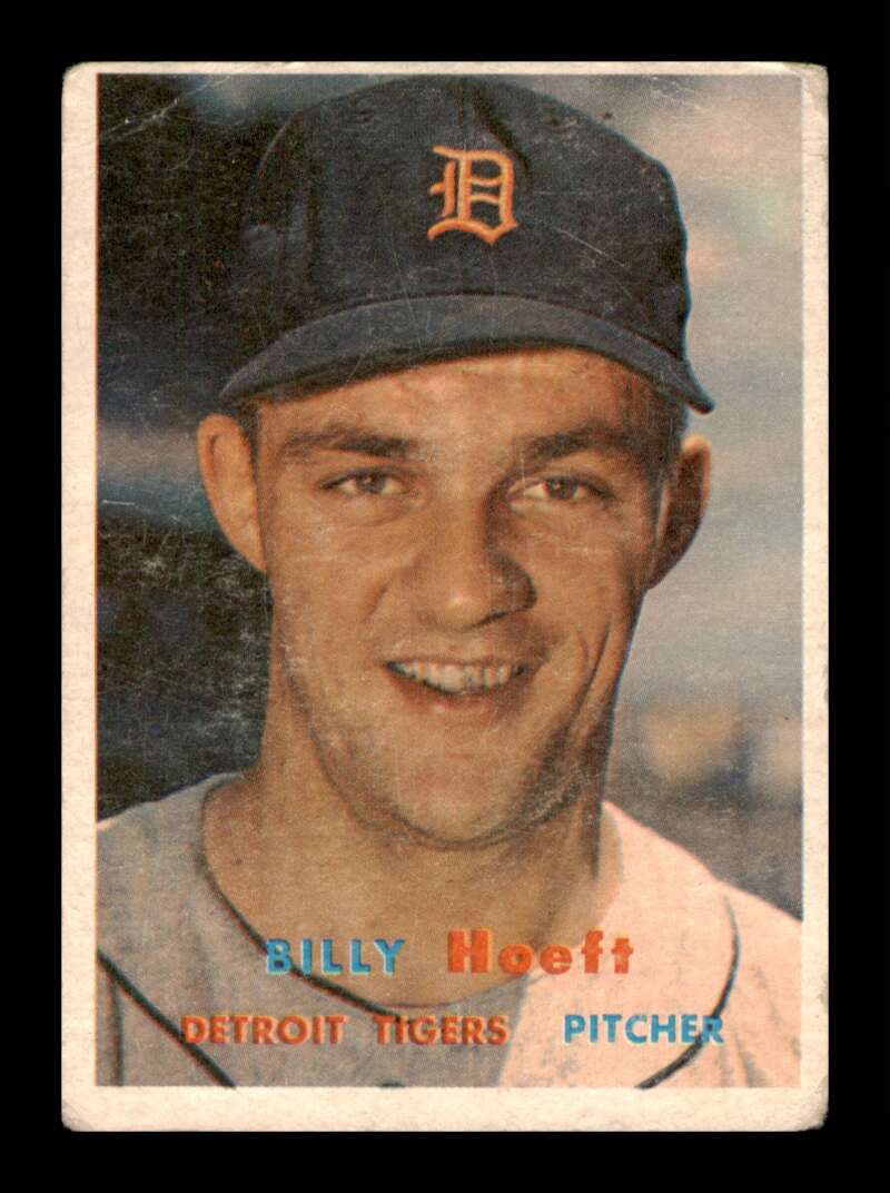 Load image into Gallery viewer, 1957 Topps Billy Hoeft #60 Crease Detroit Tigers Image 1
