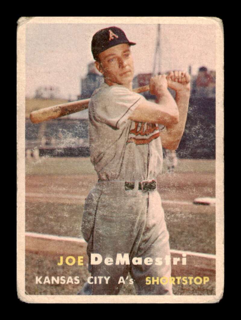 Load image into Gallery viewer, 1957 Topps Joe DeMaestri #44 Kansas City Athletics Image 1
