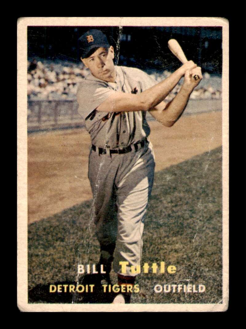 Load image into Gallery viewer, 1957 Topps Bill Tuttle #72 Crease Detroit Tigers Image 1
