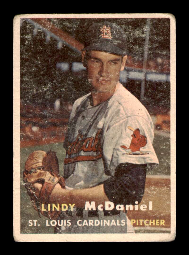 Load image into Gallery viewer, 1957 Topps Lindy McDaniel #79 Crease St. Louis Cardinals Image 1
