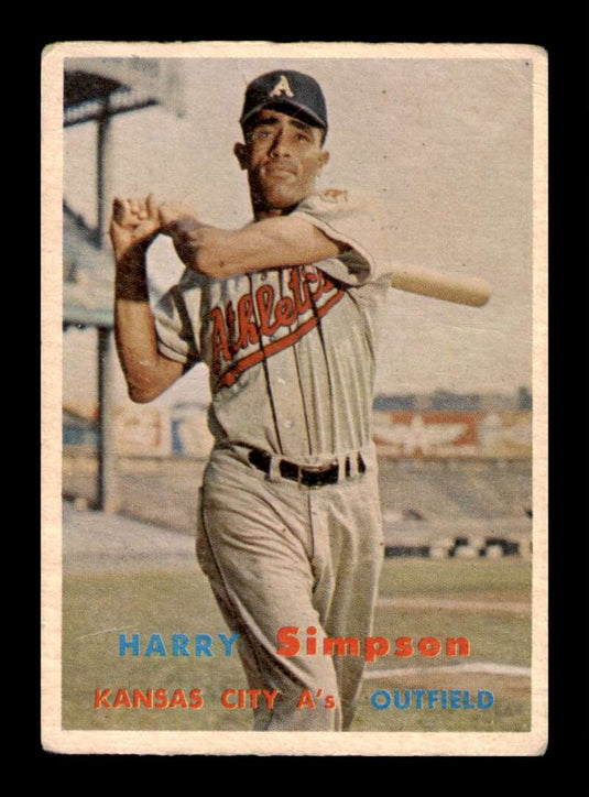 1957 Topps Harry Simpson 